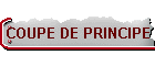 COUPE DE PRINCIPE